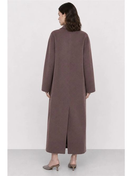 Cappotto lungo da donna in lana con collo a revers KOCCA | MIMMI/30010